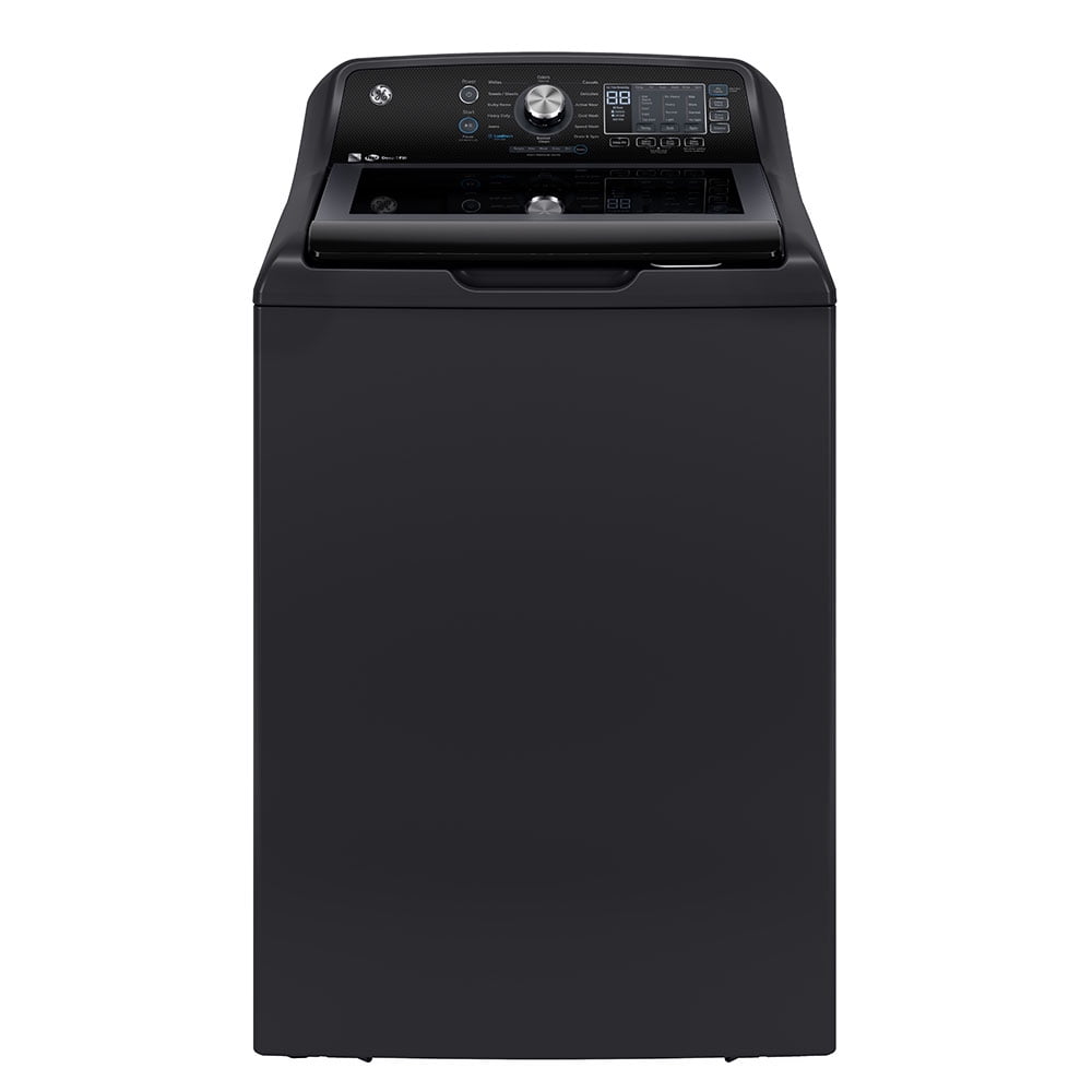 GE 5.3 Cu. Ft. (IEC) Top Load Washer with SaniFresh Cycle Diamond Grey - GTW690BMTDG
