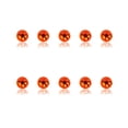 thumbnail image 1 of mmirethe Rhinestones Flat-Bottom Multi-faceted Sides DIY Handcraft Excellent Gloss Manicure Crystal Different Styles Mobile Phone Orange, 1 of 6
