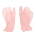 thumbnail image 1 of Faux  Angel Figurine Carved Peace Healing Pocket Angel Statue Stone For Home Meditation, Fine Workmanship, Multipurpose, Small Size, Unique Design, 1 of 8