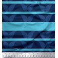 thumbnail image 1 of Soimoi Rayon Fabric Stripe & Paisley Decor Fabric Printed Yard 42 Inch Wide, 1 of 1