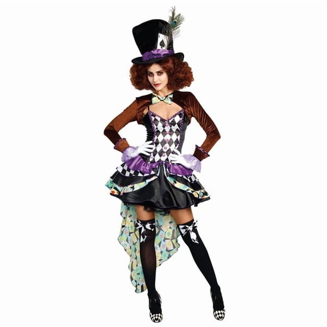 Raving Mad Hatter Costume for Women | Tea Party Costume