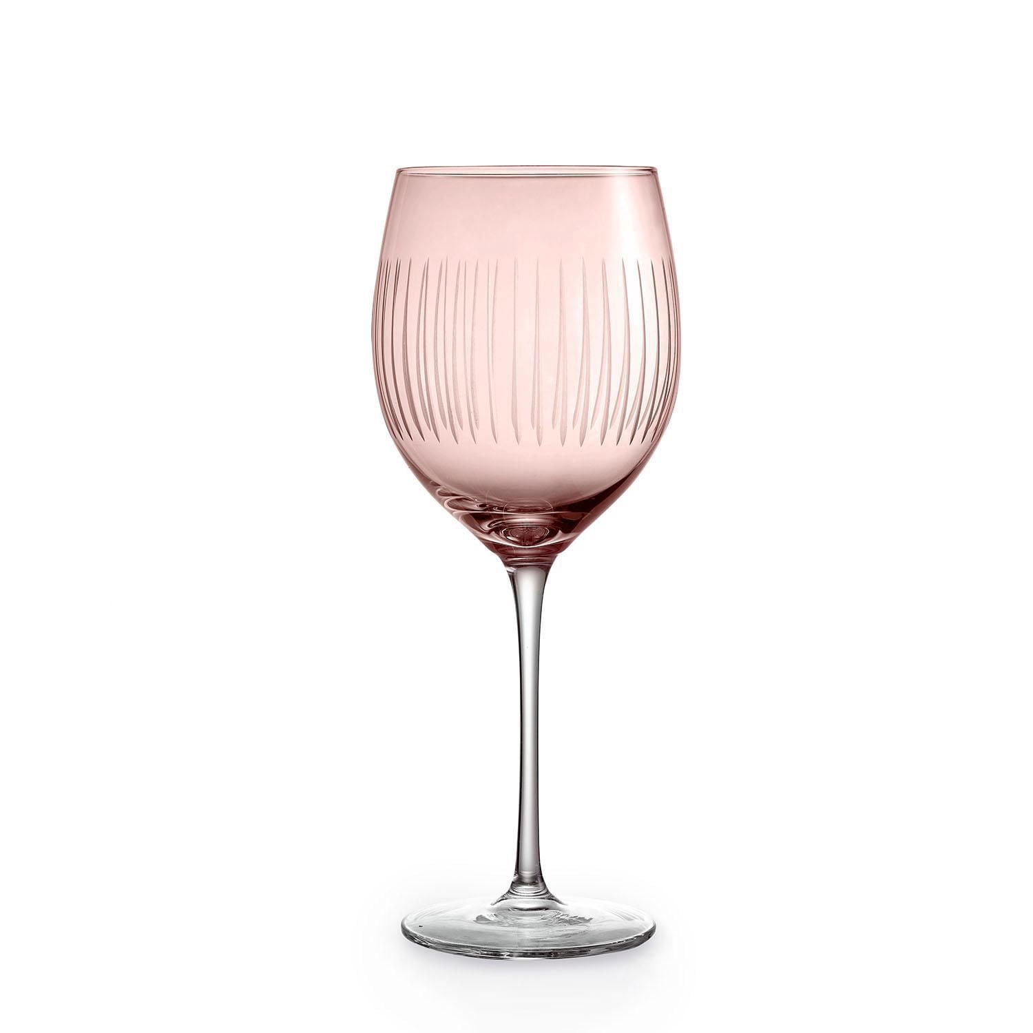 Rainbow Glo Colored Wine Glasses 470ml, Set of 4