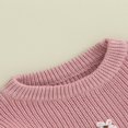 thumbnail image 3 of Chandails à Col pour Bébé Manches Longues Pulls Tricotés Amples, 3 of 7