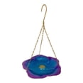 thumbnail image 2 of Hanging Bird Feeder Tray | Outdoor Wild Bird Feeder for Garden Yard | Metal Mesh Feeder with Fine Mesh Tray and Adjustable Chain | Hanging Feeder for Birds, 2 of 5