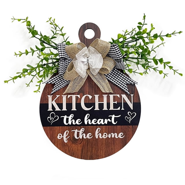 Kitchen Home Decor Restaurant Vintage Cutting Board Wooden Pendant Wall Decoration Sign Hanging