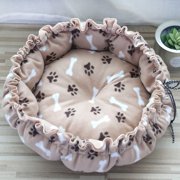 Meitianfacai Pet Bed Comfortable Adjustable Cushion Warm Sleeping Pad Round Basket Sofa Dog Bed Pet Supplies For Small Medium Pet Home Bed Four Sizes
