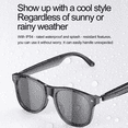 thumbnail image 4 of TUTT E8 Lunettes de Soleil Intelligentes Bluetooth / Assistance Vocale IA Appels et Musique / Protection UV HD / Anti-Lumière Bleue, 4 of 10