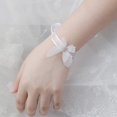 thumbnail image 4 of 1Pcs Poignet Fleur Réutilisable Beau Travail Bracelet de Mariée Portable Décoration de Fleur à la Main pour la Maison, 4 of 10