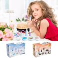thumbnail image 1 of Viflosae Pretend Play Children's Household Simulation Lipstick Eye Shadow Makeup Girl's Dressing Household Color Makeup Set Cannot Be Applied The Appearance Simulation, 1 of 7