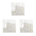 thumbnail image 4 of kurtrusly 4pcs Hanging Divider Screens Panel Decorative Room Separator For Hotel And Home Modern Lightweight And Durable PVC White Butterflies 3Set, 4 of 6