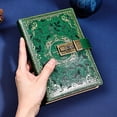 thumbnail image 4 of Meitianfacai Vintage B6 Notebook Password-protected Journal Lockable Diary Notebook Student Stationery B6 Size Journal Notebook Style Password Diary Locking N, 4 of 7