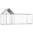 thumbnail image 1 of vidaXL Chicken Coop 3x1x1.5 m Galvanised Steel, 1 of 4