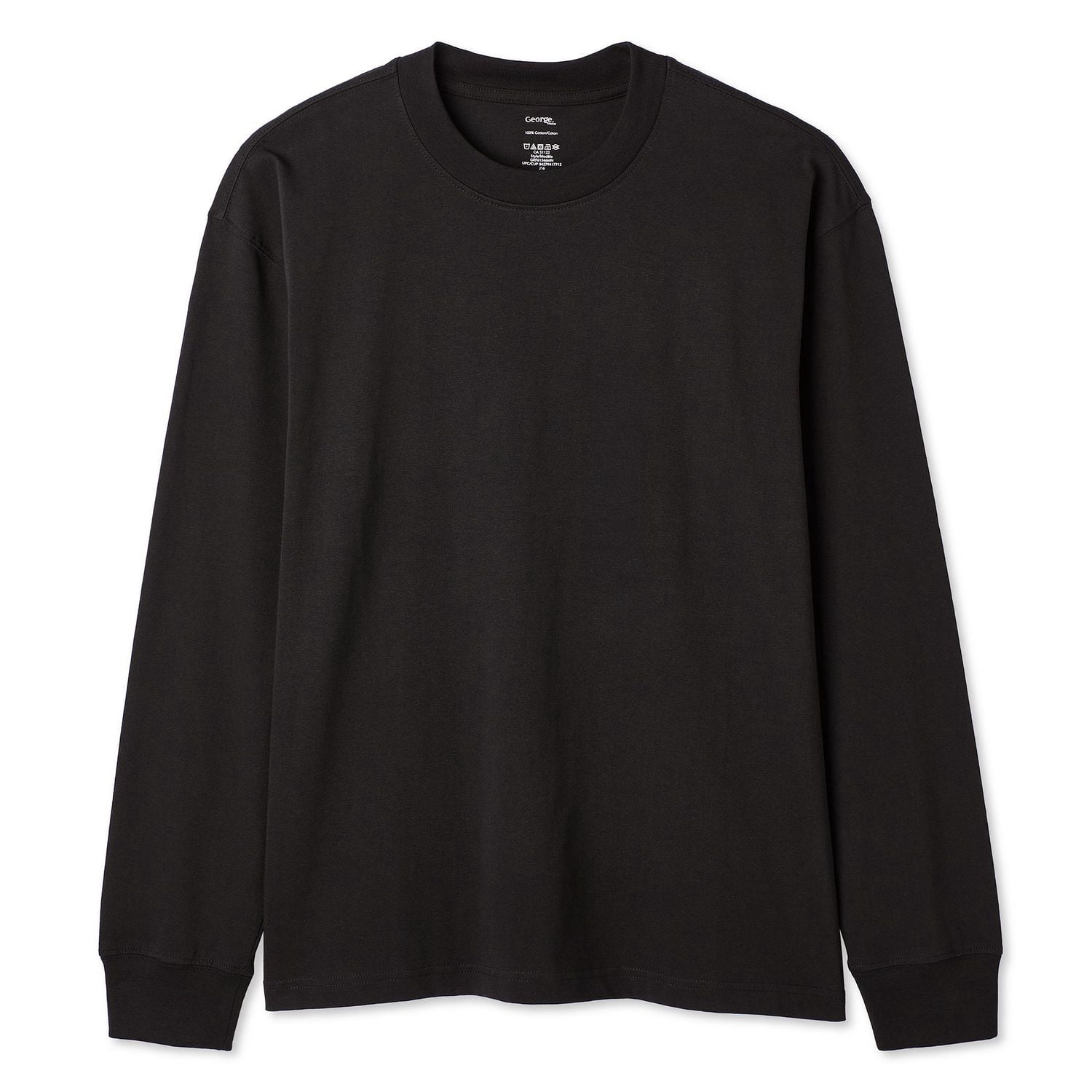 George Men's Heavyweight Jersey Long-Sleeve T-Shirt