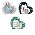 thumbnail image 1 of IH Casa Decor Coeur En Forme De Bloc D'Amour Signe Asstd - Ensemble De 3, 1 of 3