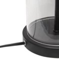 thumbnail image 2 of Lalia Home LHT-5009-BK Entrapped Glass Table Lamp with White Fabric Shade, 2 of 4