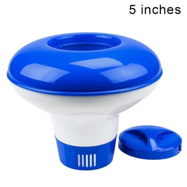 lzndeal Floating Chlorine Bromine 5 inch Tablet Swimming Pool Spa Dispenser Tank New