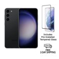 thumbnail image 1 of Refurbished Samsung Galaxy S23 Plus 5G S916U (Fully Unlocked) 256GB Phantom Black with Screen Protector, 1 of 5