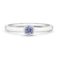 thumbnail image 1 of 925 Sterling Silver Simulated Alexandrite Birthstone CZ Ring For Girls Size 4, 1 of 4