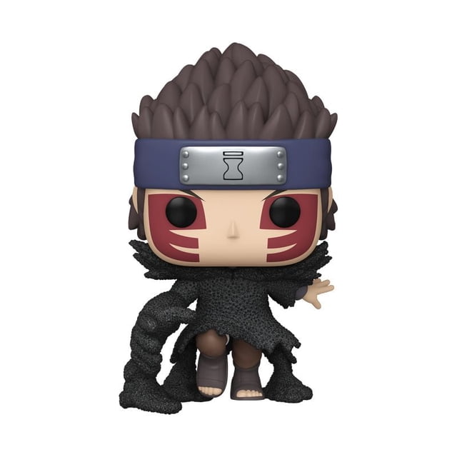 Funko POP Animation: Boruto- Shinki Vinyl Figure, a 4.7-inch tall vinyl figure with spiked brown hair, blue headband featuring a silver emblem, red face markings, and textured black cloak, ideal for Boruto: Naruto Next Generations collections and display with action figures.