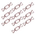 thumbnail image 3 of relayinert Candy Shaped Mini Necklace Organizer Earrings Necklace Storage Pink 10 Pcs 1Set, 3 of 6