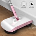 thumbnail image 4 of Hand Push Sweeper, Manual Floor Sweeper, Household Broom Sweeping Machine Dustpan Cleaning Mop Sweeper Cleaner for Home Office Carpet Tools, 4 of 7