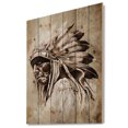thumbnail image 1 of Design Art - Vintage Style Indian Head Tattoo, 1 of 5