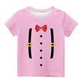 thumbnail image 3 of Penkiiy T-Shirts Garçons Filles T-Shirts Graphiques Imprimés 3D T-Shirts Col Rond Manches Courtes pour Enfants 5 Ans Rose, 3 of 3