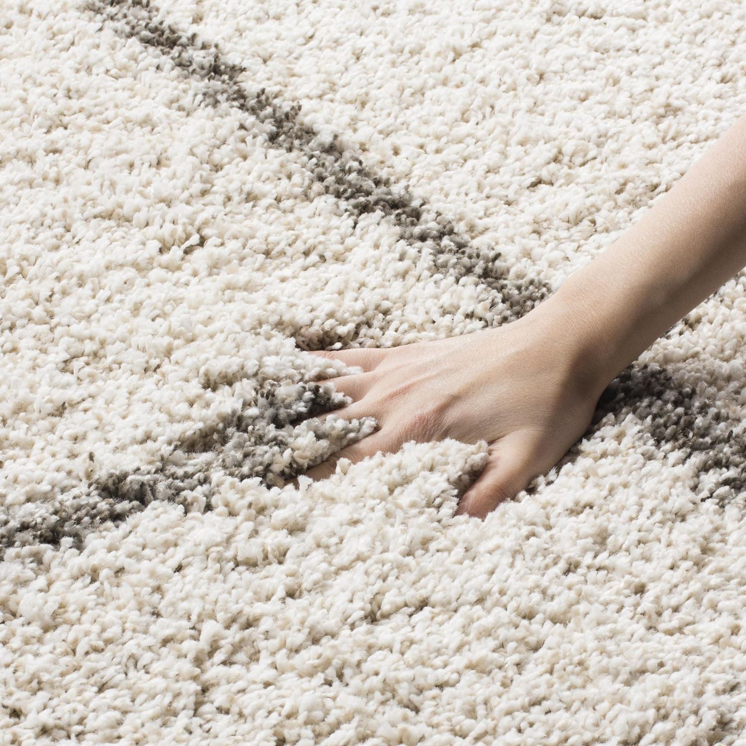 Safavieh Hudson Amias Tapis Géométrique Shag