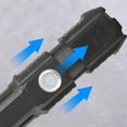 thumbnail image 4 of USB Rechargeable Flashlight Telescopic Zoom Glare Flashlight Telescopic Zooms Light  Usb Charging 18650 Portable Flashlight Torch For Camping  A, 4 of 8