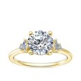 thumbnail image 1 of 0.70 Carat Excellent Round Shape Genuine Diamond Latest Design Solitaire Engagement Ring for Ladies Solid 18K Yellow Gold Size 7.5, 1 of 8