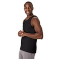 thumbnail image 4 of Hanes Mens X-Temp Performance Tank 2-Pack, XL, Black, 4 of 4