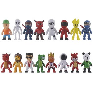 16 pcs. Stumble Guys Action Figurine Set Garçons Filles Jeux Enfants Fans Cadeaux Jouets Mini Chiffres