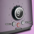 thumbnail image 4 of Sencor STS-6053VT 2-Slice Premium Metallic Toaster with Digital Button and Toaster Rack (Violet), 4 of 4