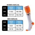 thumbnail image 2 of 6 Paires de Bas de Compression pour Femmes et Hommes, Bas pour la Course, le Cyclisme, l'Athlétisme (G/TG), 2 of 8