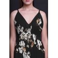 thumbnail image 3 of Bimba Bird Ladies Printed Resort Maxi DrawstringDressSpaghetti Strap Beach Wear-Large, 3 of 5