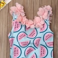 thumbnail image 4 of SUNSIOM Baby Girl Swimwear One-piece Floral Ruffle Neck Printed Swimsuit, 4 of 5