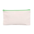 thumbnail image 4 of WSBDENLK Pochette à Fermeture Éclair en Toile Vierge pour Bricolage, Sacs de Maquillage en Toile avec Fermeture Éclair Colorée, Sac Cosmétique Multi-Usage, Trousse à Crayons, Sac de Rangement pour Papeterie, 4 of 8