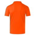 thumbnail image 1 of XMMSWDLA T-Shirt Graphique à Manches Courtes à Col en V pour Femmes Orange Hauts d'Allaitement, 1 of 4