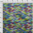 thumbnail image 2 of oneOone Cotton Cambric Blue Fabric Chevron Ikat Sewing Craft Projects Fabric Prints By Yard 56 Inch Wide, 2 of 4
