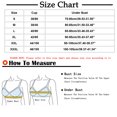 thumbnail image 2 of Timegard Front Closure Bras for Women Ruched Full Coverage Comfort No Underwire Bras Everyday Bralette, 2 of 6