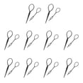 thumbnail image 1 of 20Pcs Ponytail Maker Styling Tool Plastic Hair Braiding Hair Tail Tool Hair Tail Loop Tool Hair Braid Hair Styling Accessories Small + Large, 1 of 9