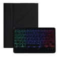 thumbnail image 1 of Étui Clavier pour iPad 5e/iPad 6e Génération avec Clavier, Clavier Sans Fil Rétroéclairé Détachable, Couverture Folio Intelligente, 1 of 5