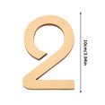 thumbnail image 1 of Tumotour 7CM Acrylic Number Plates For Elegant And Stylish Decor, 1 of 3