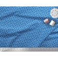 thumbnail image 3 of Soimoi Poly Georgette Fabric Paper Boat Art & Craft Printed Fabric 1 Yard 52 Inch Wide, 3 of 3