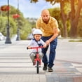 thumbnail image 3 of HoneyJoy Draisienne pour Enfants Sans Pédales Vélo d'Entraînement avec Guidon et Siège Ajustables Rouge, 3 of 9