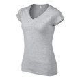 thumbnail image 1 of GILDANÂ® SOFTSTYLEÂ® JUNIOR FIT V-NECK LADIESâ€™ T-SHIRT, 1 of 1