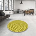 thumbnail image 4 of Ahgly Tapis Rectangulaire Intérieur Lavable en Machine Banane Jaune, 6 Pieds x 9 Pieds, 4 of 7