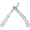 thumbnail image 2 of Parker Safety Razor SRX Heavy Duty/Professional 100% Stainless Steel Straight Edge Barber Razor and 5 Parker Premium Platinum Half Blades, 2 of 5