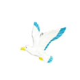 thumbnail image 4 of XZNGL Seagulls Decor Resin Birds Seagulls Wall Hanging Decorations Beach Ornament, 4 of 9