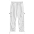 thumbnail image 5 of AherBiu Cargo Pants For Men Baggy Drawstring Elastic Waisted Oversized Joggers With Multi Pockets Lightweight Casual Loose Trousers, 5 of 5